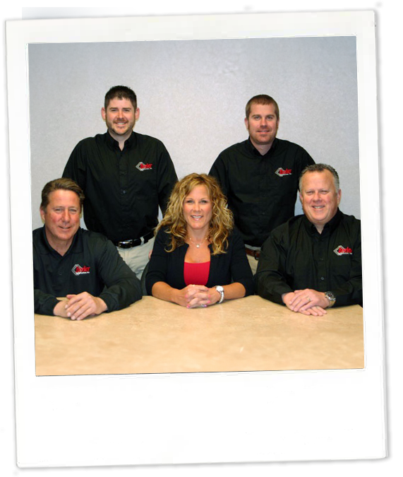 Historic picture of Beeler Construction leadership in 2013