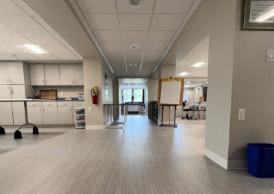 Interior common space from Eastcastle Place senior living facility