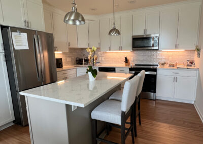 Kitchen space from Eastcastle Place senior living facility