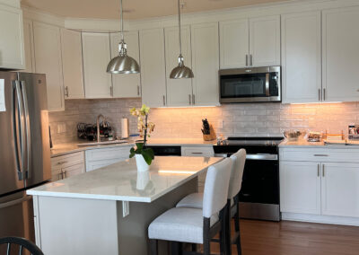 Kitchen space from Eastcastle Place senior living facility