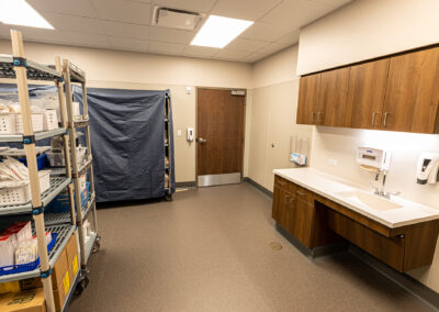 Supply room at the Aurora Sheboygan Sleep Lab