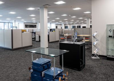 Interior office space at Westbrook MTE Tenant Buildout