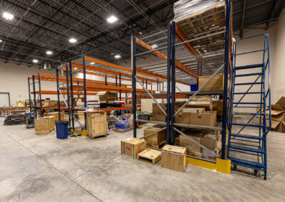 Warehouse facility at the Westbrook MTE Tenant Buildout