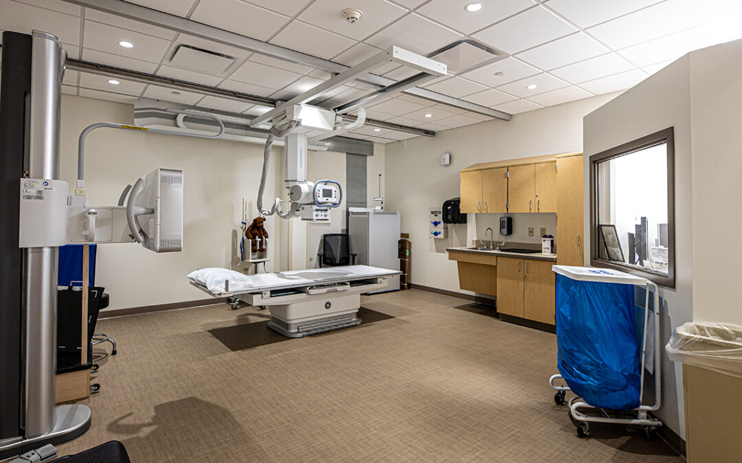 Picture of an X-Ray Room that Beeler Construction built