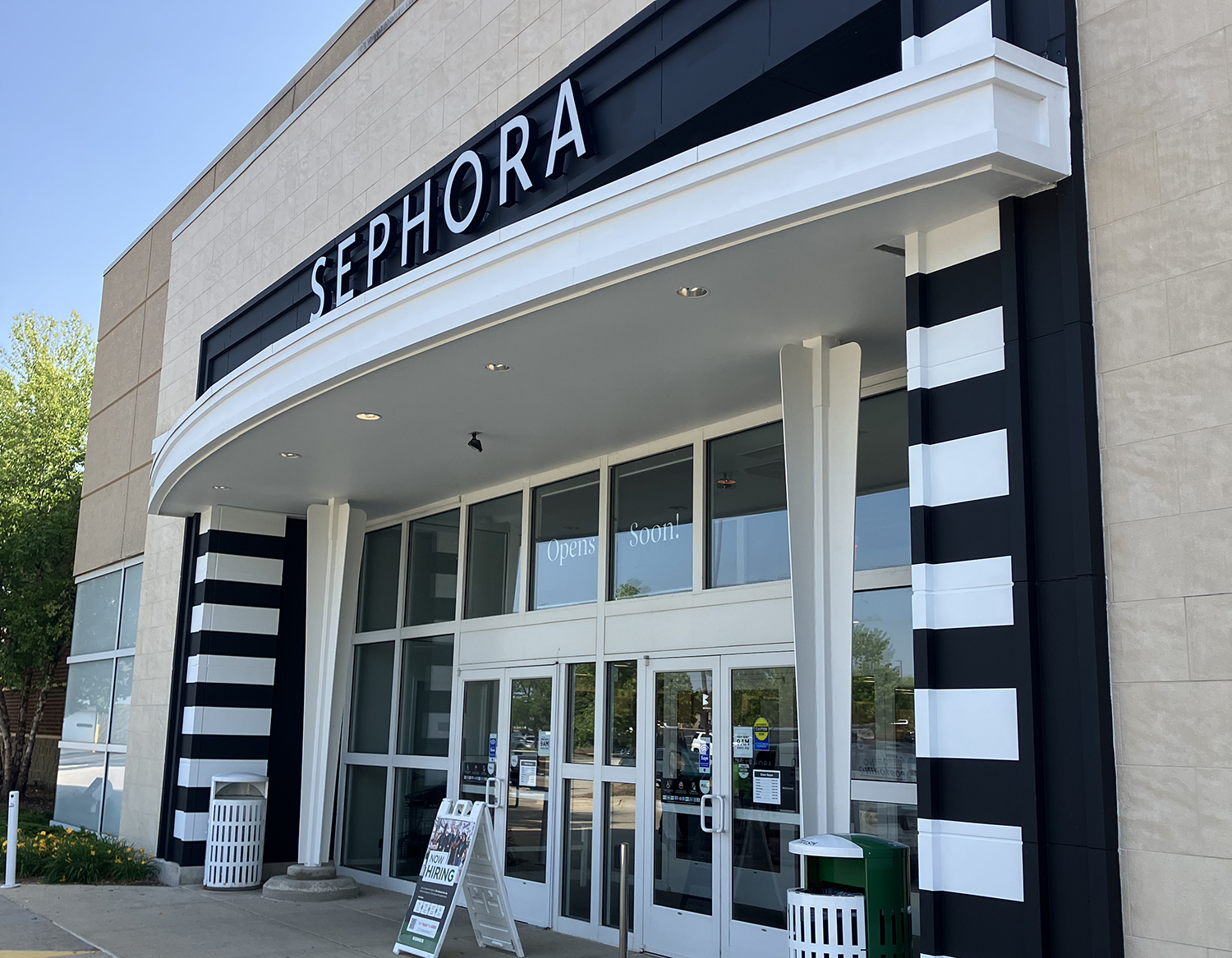 Storefront of a Sephora retail shop