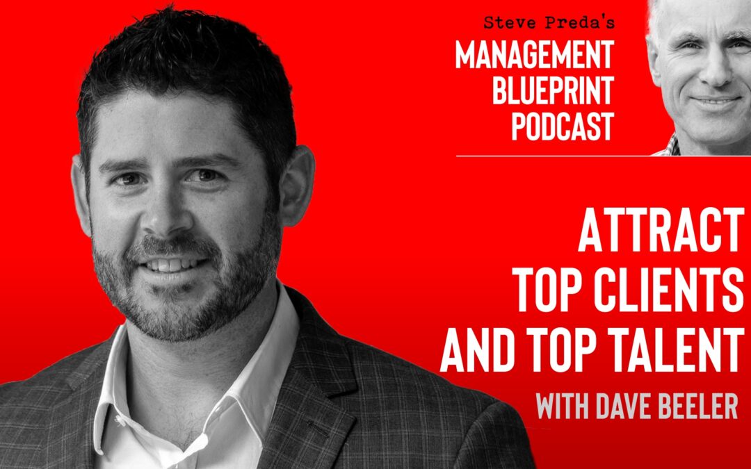 Management Blueprint Podcast header with Dave Beeler