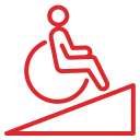 accessibility ramp icon